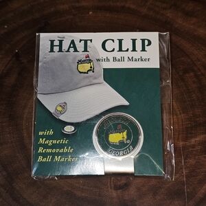Augusta Masters Hat Clip with Ball Marker